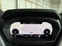 View of instrument panel