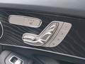 View of control buttons for electric seat adjustment