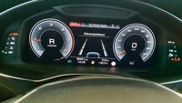 View of instrument panel