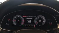 View of instrument panel