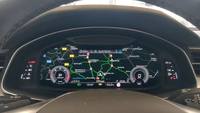View of instrument panel