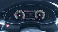 View of instrument panel