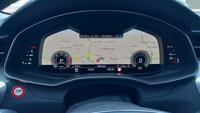 View of instrument panel