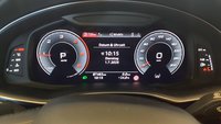 View of instrument panel