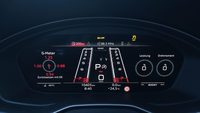 View of instrument panel