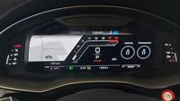 View of instrument panel