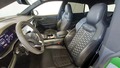 View of front seats