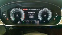 View of instrument panel