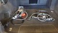 View of fittings for electric vehicle