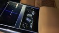 View of control buttons for electric rear seat adjustment
