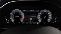 View of instrument panel