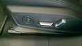 View of control buttons for electric seat adjustment