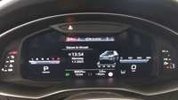 View of instrument panel