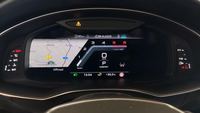 View of instrument panel