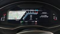 View of instrument panel