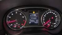 View of instrument panel