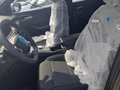 View of front seats