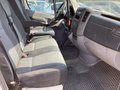 View of front seats