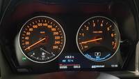 View of instrument panel