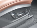 View of control buttons for electric seat adjustment