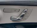 View of control buttons for electric seat adjustment