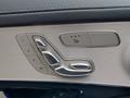 View of control buttons for electric seat adjustment