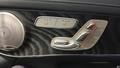 View of control buttons for electric seat adjustment