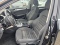 View of front seats