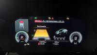 View of instrument panel