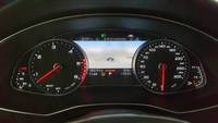 View of instrument panel