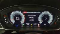 View of instrument panel