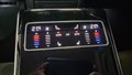 View of rear climate control switch