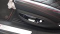 View of control buttons for electric seat adjustment