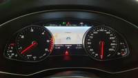 View of instrument panel