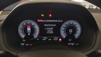 View of instrument panel