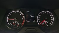 View of instrument panel