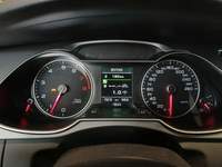 View of instrument panel