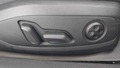 View of control buttons for electric seat adjustment