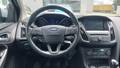 View of steering wheel