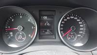 View of instrument panel