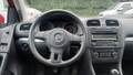 View of steering wheel
