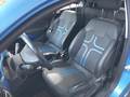 View of front seats