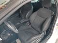 View of front seats