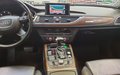 View of centre console