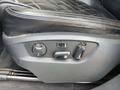 View of control buttons for electric seat adjustment