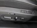 View of control buttons for electric seat adjustment