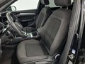 View of front seats