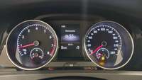 View of instrument panel