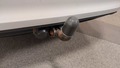 View of trailer tow-bar hitch