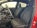 View of front seats
